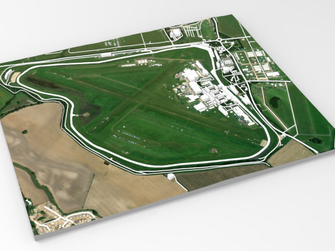 Goodwood Motor Circuit Chichester United Kingdom 3Dモデル