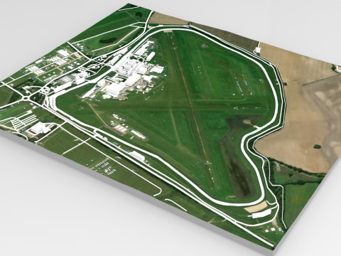 Goodwood Motor Circuit Chichester United Kingdom 3Dモデル