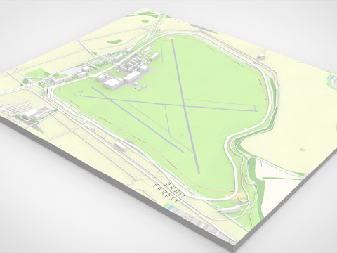 Goodwood Motor Circuit Chichester United Kingdom 3Dモデル