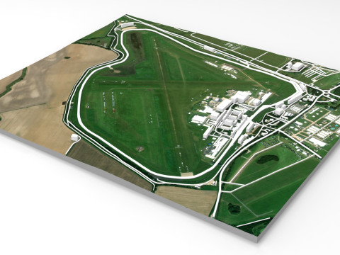 Goodwood Motor Circuit Chichester United Kingdom 3Dモデル