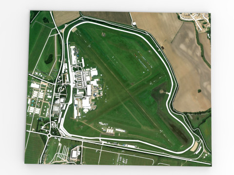 Goodwood Motor Circuit Chichester United Kingdom 3Dモデル