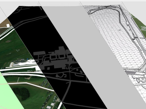 Goodwood Motor Circuit Chichester United Kingdom 3Dモデル