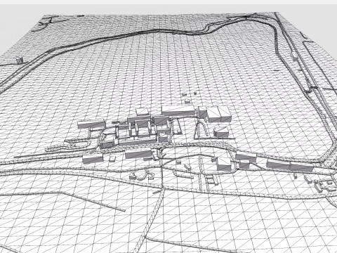 Goodwood Motor Circuit Chichester United Kingdom 3Dモデル