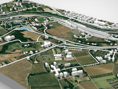 The Autodromo Enzo e Dino Ferrari Imola Italy Modello 3D