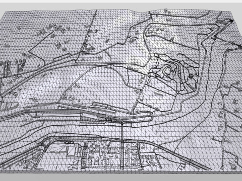 The Autodromo Enzo e Dino Ferrari Imola Italy Modello 3D