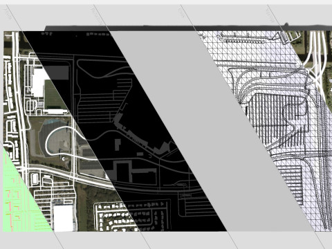 Arena Balap Internasional Miami Florida Amerika Serikat Model 3D