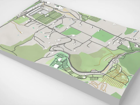 澳大利亚帕诺拉马山赛车场 3D 模型