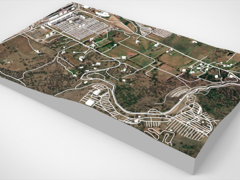 Mount Panorama Motor Racing Circuit Australia 3D Model