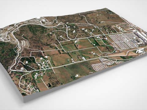 Mount Panorama Motor Racing Circuit Australia 3D Model