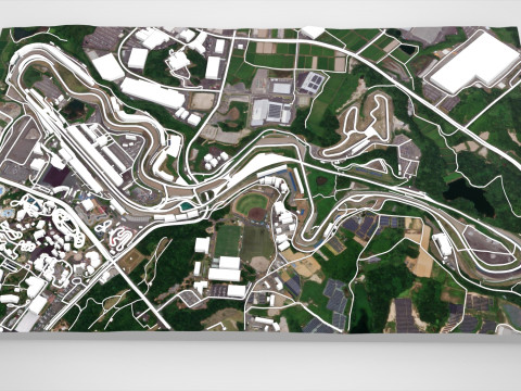 Suzuka Circuit Mie Prefecture Japan Modelo 3D