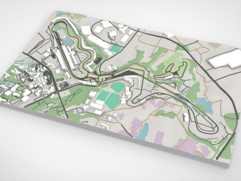 Suzuka Circuit Mie Prefecture Japan Modelo 3D