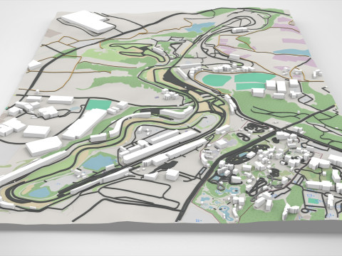 Suzuka Circuit Mie Prefecture Japan Modelo 3D