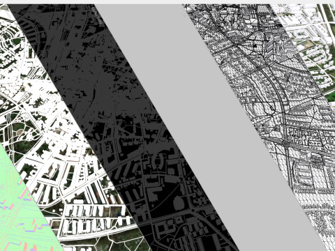 Cityscape Lund Sweden 3D Модель