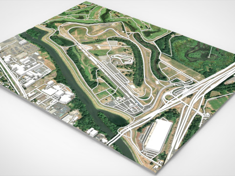 Portland International Speedway Portland Oregon United States Modelo 3D