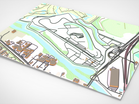 Portland International Speedway Portland Oregon United States Modelo 3D