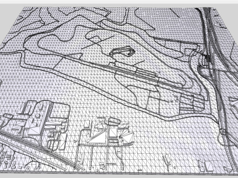 Portland International Speedway Portland Oregon United States Modelo 3D