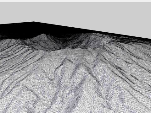 La Palma island Canary Islands Spain 3D Model