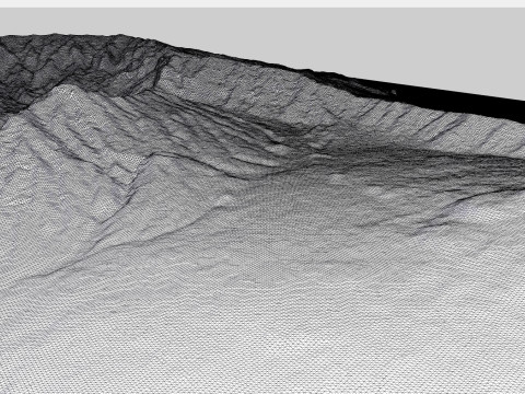 La Palma island Canary Islands Spain 3D Model
