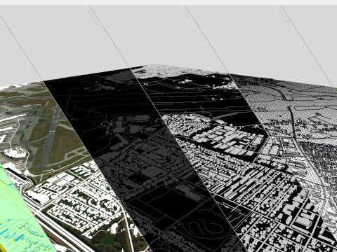 Kastrup Copenhagen Airport Denmark 3D Model