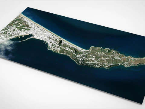 Stadtbild Milazzo Italien 3D Modell