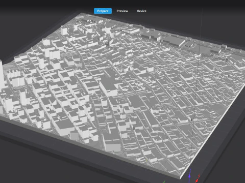 Skid Row Los Angeles United States 3D Model