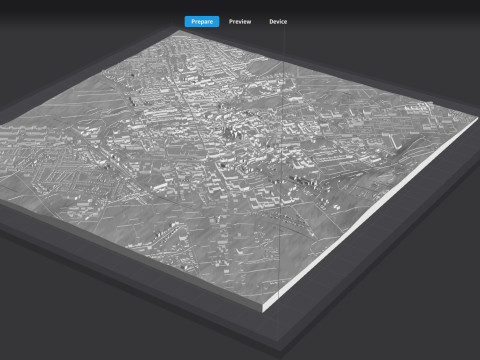 Şehir manzarası Canterbury Birleşik Krallık 3D Model