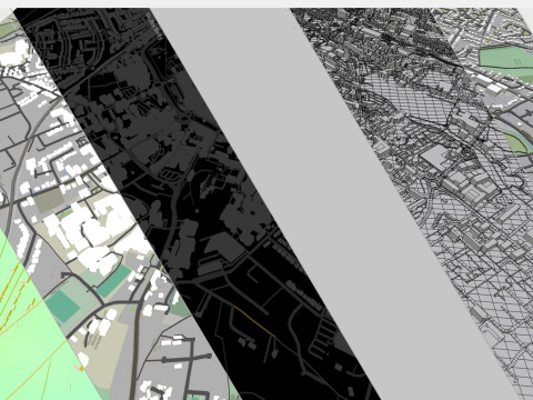 Şehir manzarası Canterbury Birleşik Krallık 3D Model