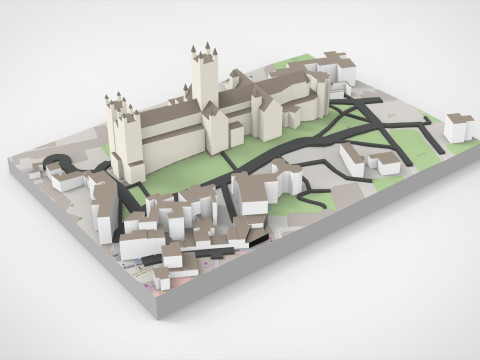 Canterbury Cathedral Great Britain 3D 模型