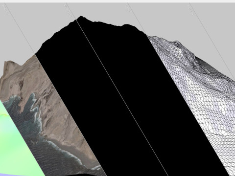 Island Chirinkotan Greater Kuril Islands 3D मॉडल