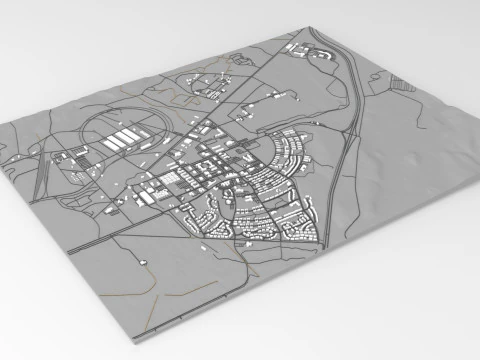 합동기지 Elmendorf Richardson 앵커리지 알래스카 미국 3D 모델