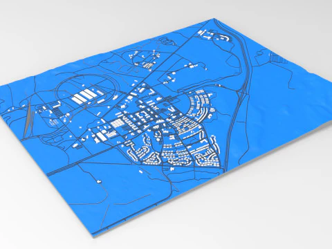 합동기지 Elmendorf Richardson 앵커리지 알래스카 미국 3D 모델