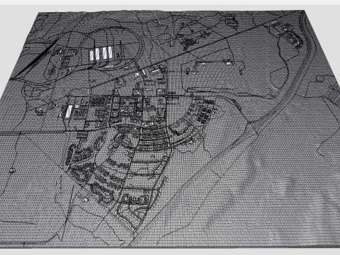 합동기지 Elmendorf Richardson 앵커리지 알래스카 미국 3D 모델