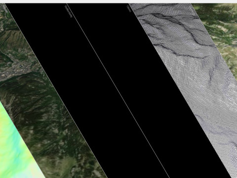 Mountain landscape principality Andorra Modèle 3D