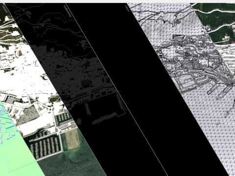 Gibraltar British Overseas Territory Modelo 3D