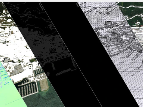 Gibraltar British Overseas Territory 3D Model