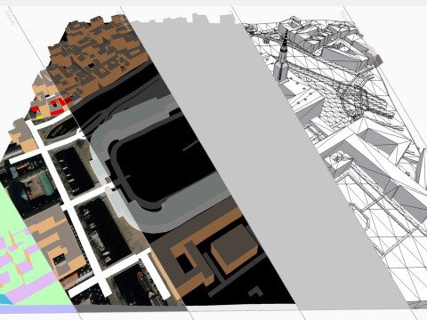 Christiansborg royal palace Copenhagen Denmark 3D Model