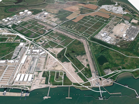 Isle of Grain United Kingdom Modello 3D