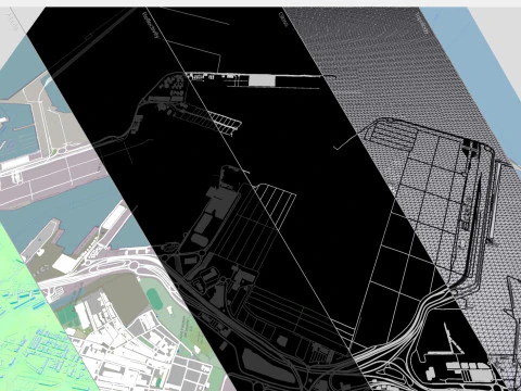 The Port of Valencia Spain 3D Model