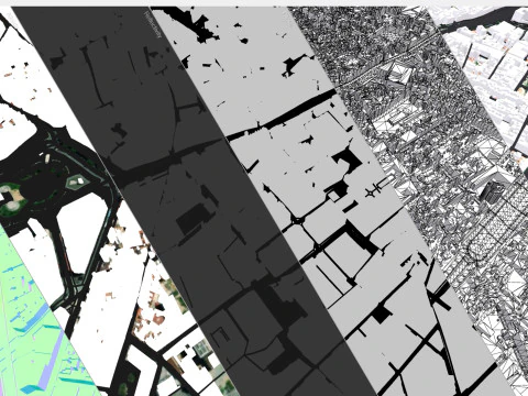 Cityscape Flensburg Germany 3D Model