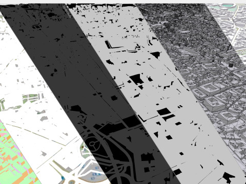 Cityscape Catania Sicily Italy 3D Model