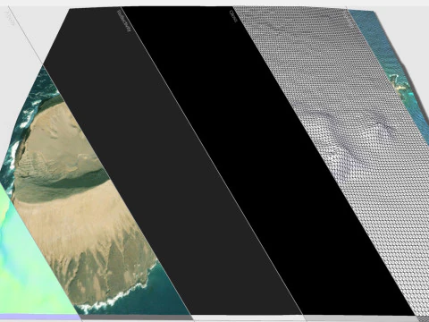 Island Alegranza Canary Islands Spain 3D Model