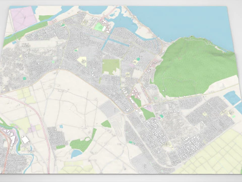 Cityscape Portmore Jamaica 3D Model