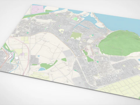 Cityscape Portmore Jamaica 3D Model