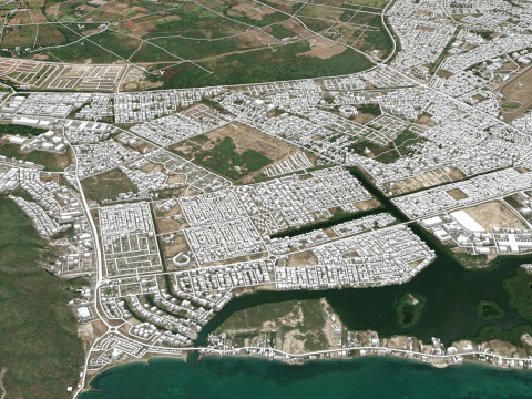 Cityscape Portmore Jamaica Modèle 3D