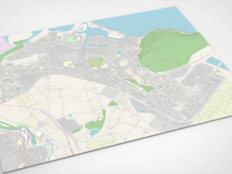 Cityscape Portmore Jamaica 3D Model