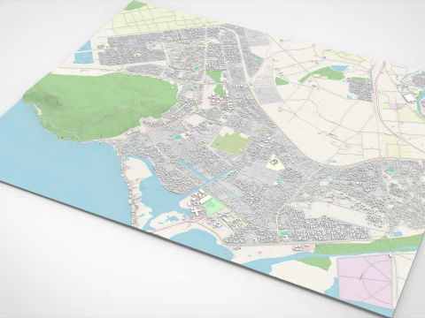 Cityscape Portmore Jamaica 3D Model