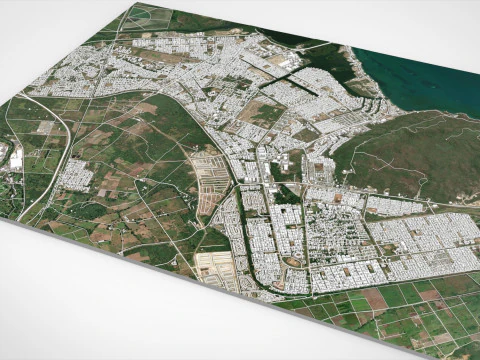 Cityscape Portmore Jamaica 3D Model