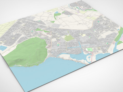 Cityscape Portmore Jamaica Modèle 3D