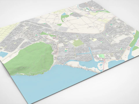 Cityscape Portmore Jamaica 3D Model