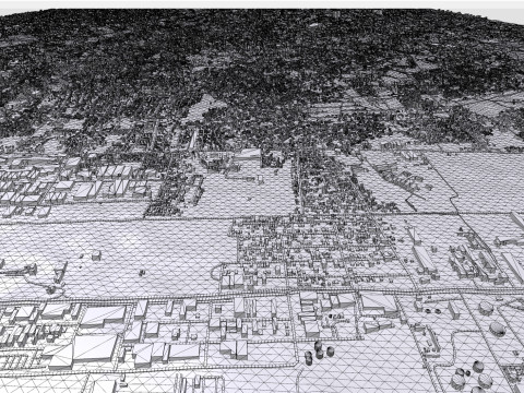 Cityscape Kingston Jamaica Model 3D